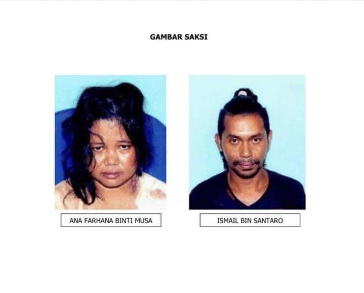 Kes Bunuh : Polis cari Ana Farhana dan Ismail 