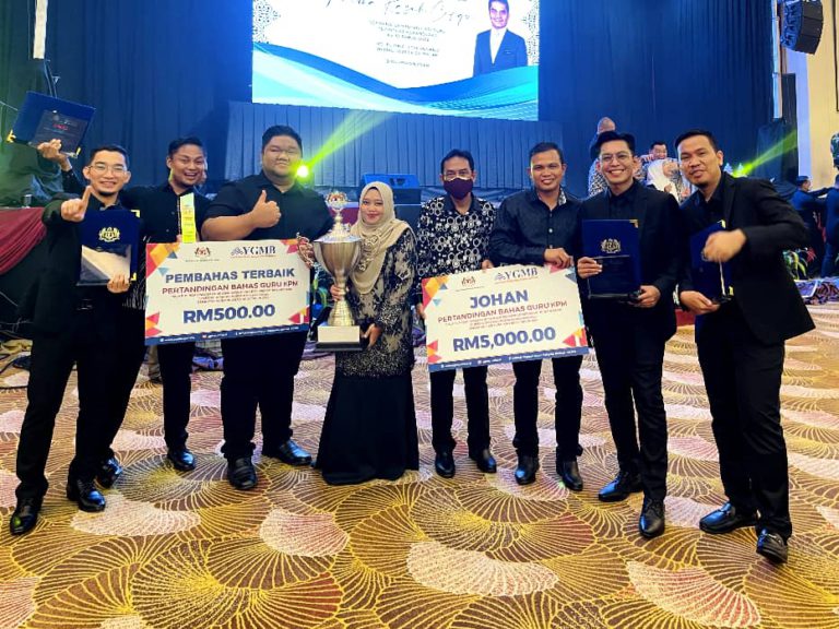 Johan Bahas Guru Piala Pusingan YGMB  Peringkat Kebangsaan 2022 Milik Sabah