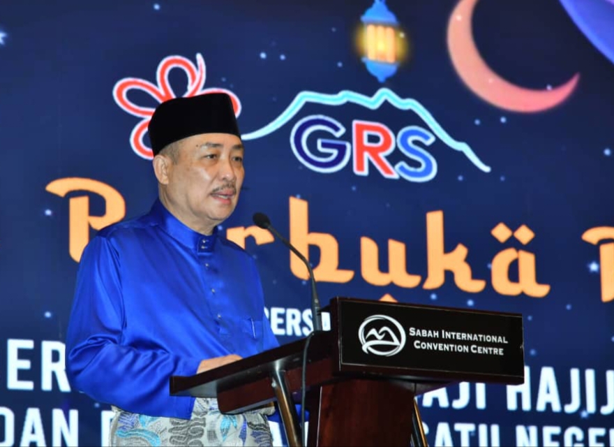 Ketua Menteri Sabah Datuk Seri Hajiji Noor.
