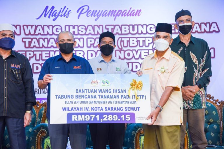 MAFI peruntuk RM9.93 juta bantu peladang MADA terjejas banjir
