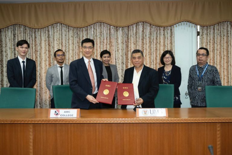 UMS, AMC College tandatangan surat niat