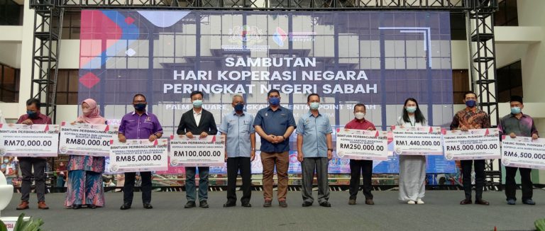 Koperasi di Sabah diminta tingkatkan daya saing, rebut peluang, kerja keras buat perubahan ke arah transformasi Sabah – Hajiji