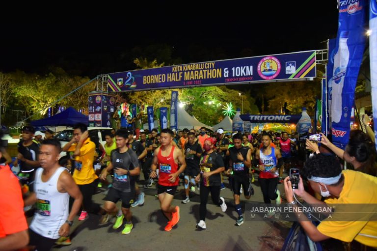 KK City Borneo Half Marathon terima sambutan menggalakkan