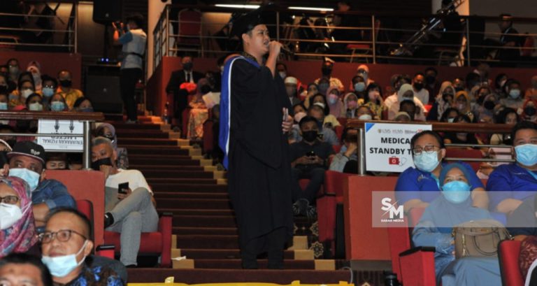 Graduan tampil menjadi ‘bintang seni’ pada Majlis Konvokesyen UMS