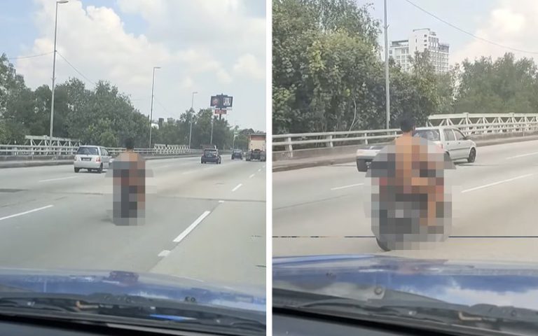 Lelaki ‘lari’ bogel selepas kelar isteri, bayi 3 bulan 