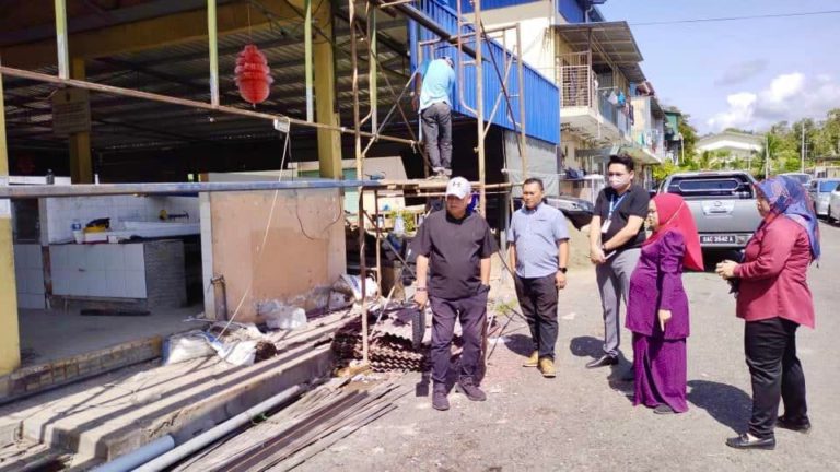 PPM turun padang melihat perkembangan baik pulih Pasar Sibuga