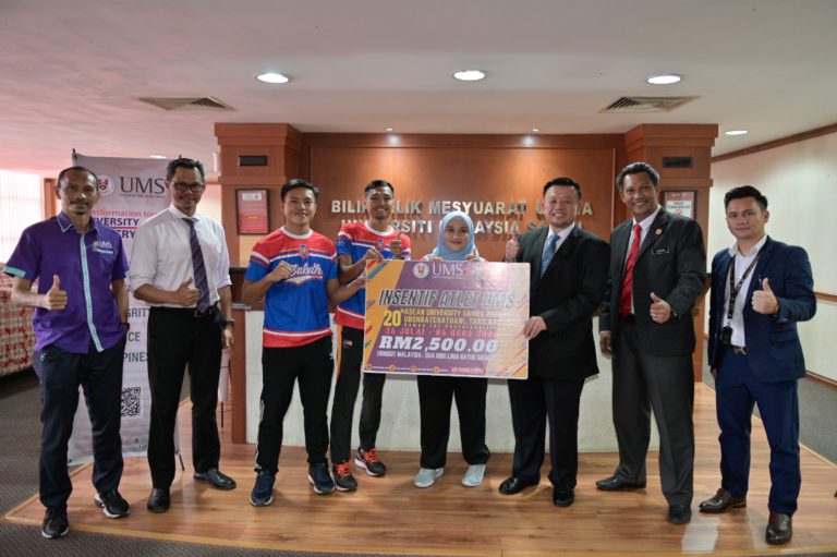 Lima atlet UMS terima insentif wakili Malaysia ke Asean University Games di Thailand