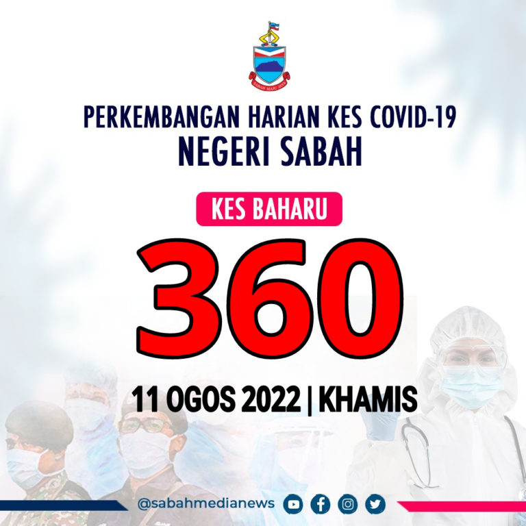 COVID-19 : KK kembali catat jangkitan tiga angka