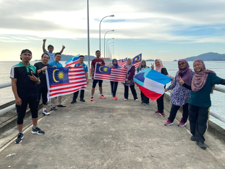 Kibaran Jalur Gemilang, bendera Sabah semarakkan sambutan Bulan Kebangsaan