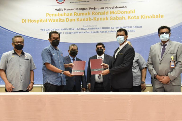 RMHC pertama di Malaysia Timur, bantu ringan beban keluarga dirawat di hospital