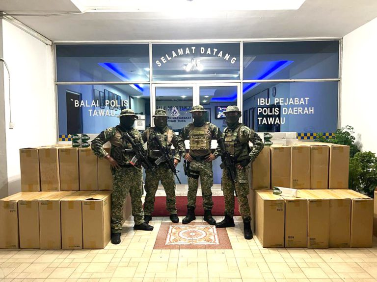 3,500 karton rokok tidak bercukai bernilai RM420,000 dirampas