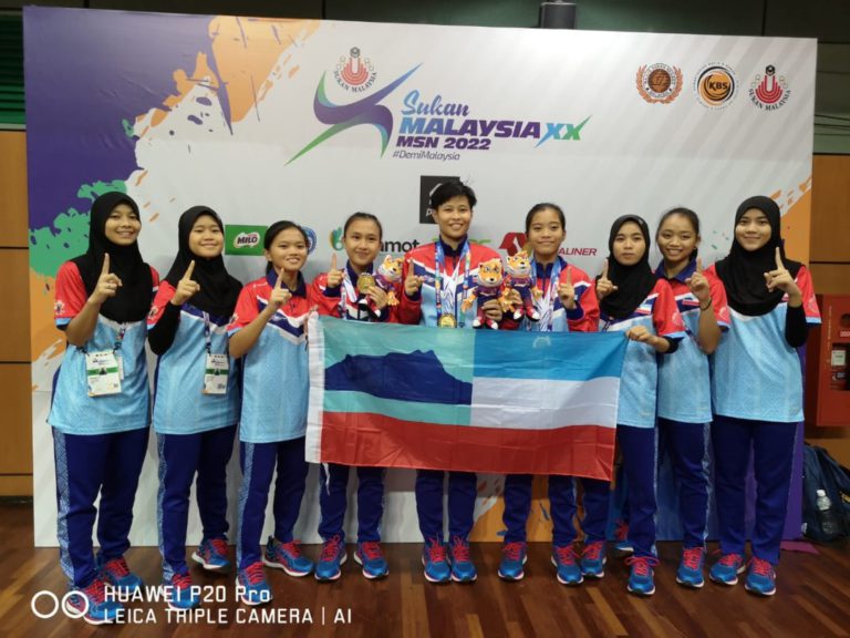 SUKMA XX : Sepak Takraw wanita Sabah muncul juara berganda