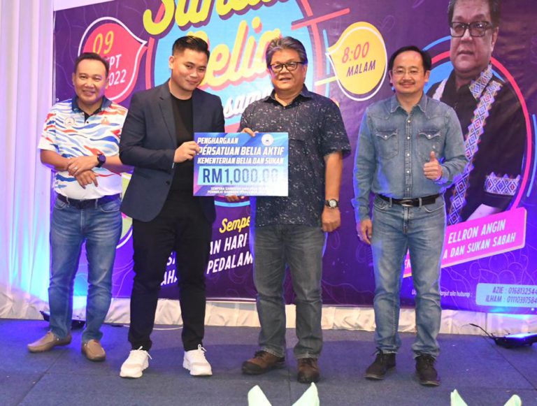 24 Persatuan Belia Bahagian Pedalaman Atas terima insentif Penghargaan Persatuan Belia Aktif