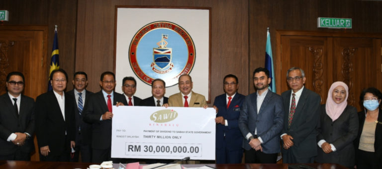 Sawit Kinabalu bayar dividen RM30 juta kepada Kerajaan Negeri