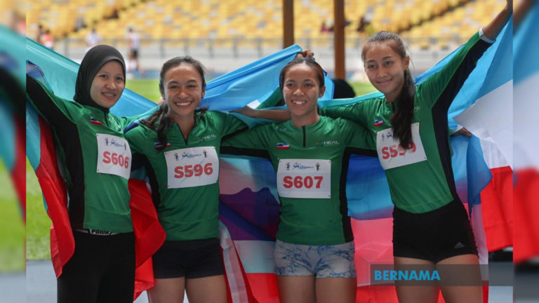 SUKMA XX : Emas 800m, 4x100m  wanita milik Sabah