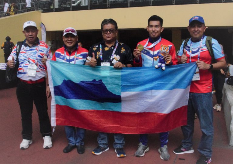 SUKMA XX : Andre sempurnakan misi pertahan pingat emas acara lompat kijang.