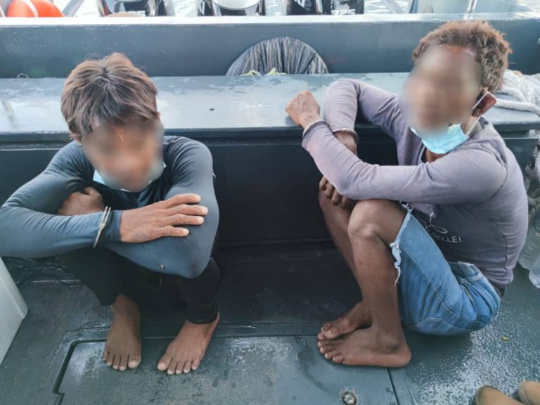 Dua warga asing ditahan, kes aktiviti bom ikan & miliki dadah