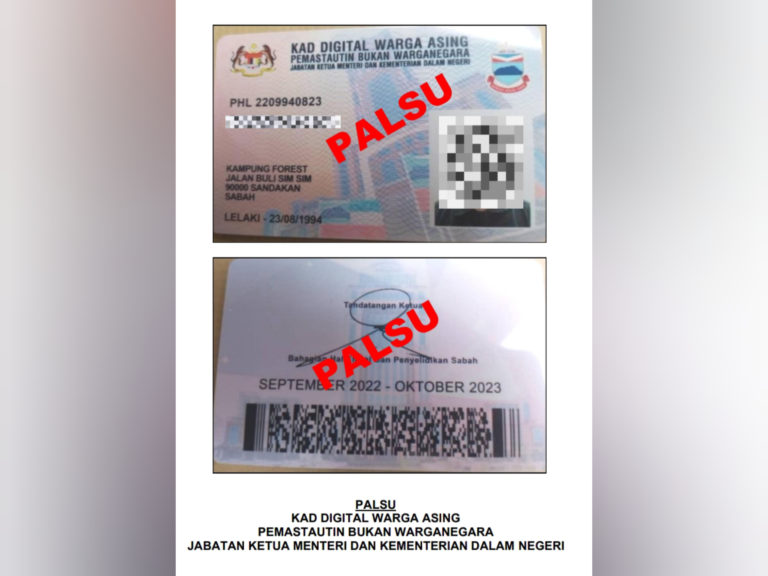 Kerajaan Negeri atau Persekutuan tidak pernah keluarkan kad identiti warga asing -PHEDNP