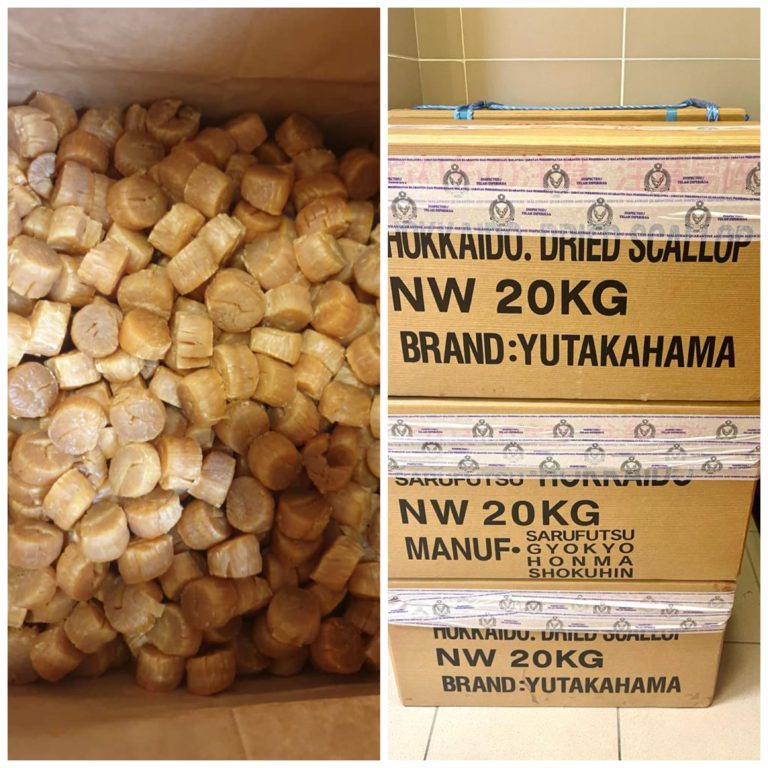 MAQIS Labuan tahan produk hasilan ikan dari Hong Kong