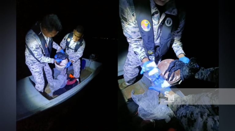 Tiga bungkusan syabu ditinggalkan dalam bot