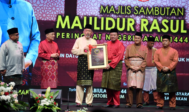 Taufiq, Maimunah dipilih sebagai Tokoh Maulidur Rasul negeri Sabah