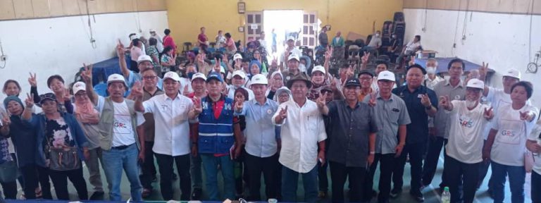 PRU15: 5,134 pengundi bersatu hati sokong calon GRS Parlimen Ranau