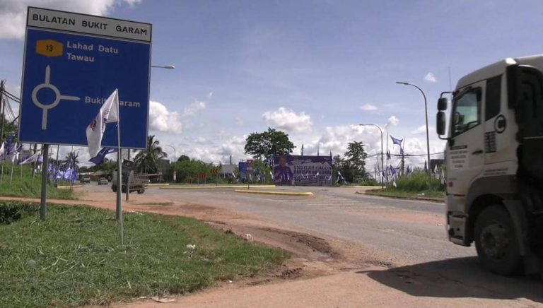 PRU15 : Jalan Kinabatangan – Lahad Datu ditutup kepada kenderaan perdagangan