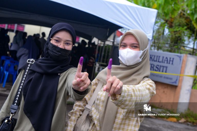 Lebih 60.69 peratus keluar mengundi di Sabah