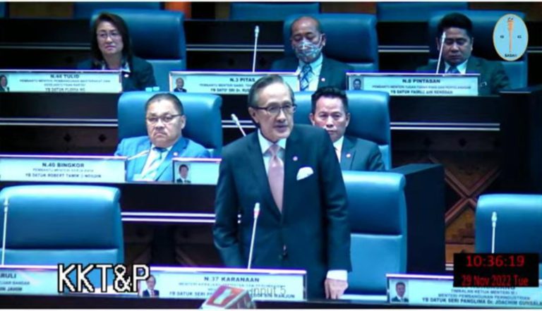 DUN Sabah : Sabah berjaya kutip CJN RM1.79 bilion, lebih tinggi dari disasarkan