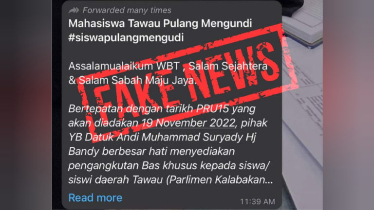 PRU15 : Andi nafi dakwaan beri perkhidmatan bawa pelajar universiti pulang mengundi