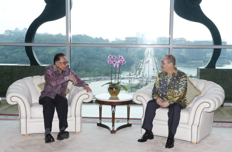 Ketua Menteri Sabah bertemu Perdana Menteri Datuk Seri Anwar Ibrahim