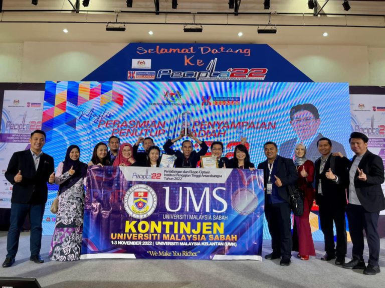 UMS rangkul dua anugerah terbaik,14 pingat pada PECIPTA 2022