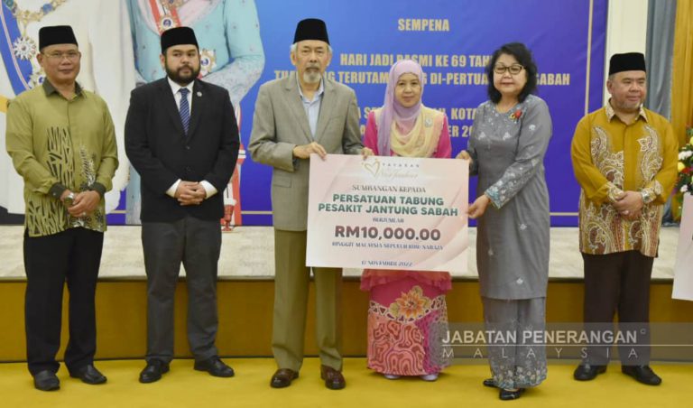PBNS sumbang RM25,000 kepada lima institusi kebajikan