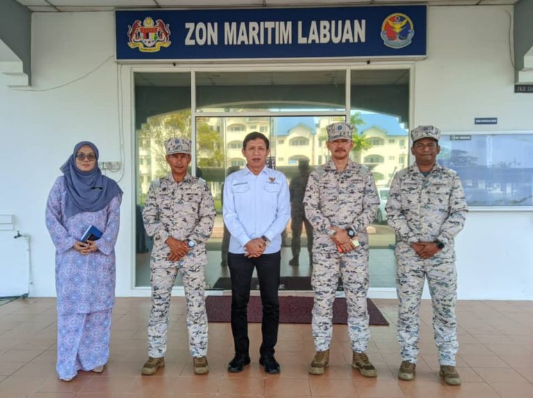 Zon Maritim Labuan terima kunjungan hormat Konsulat Indonesia