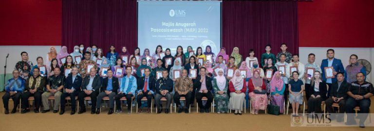 MAP 2022 raih graduan pascasiswazah UMS