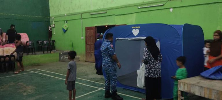 223 mangsa  fenomena air pasang di Pitas ditempatkan di dua PPS