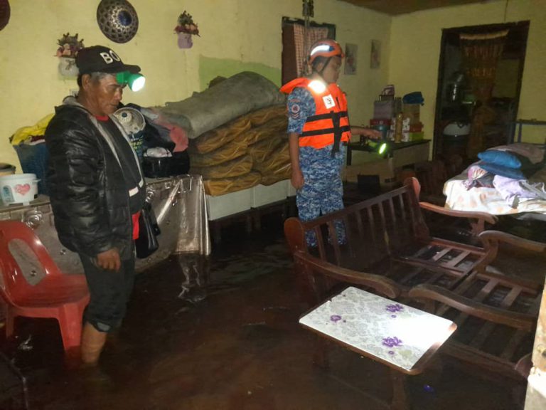 Angka mangsa terjejas banjir, air pasang besar di Sabah terus meningkat