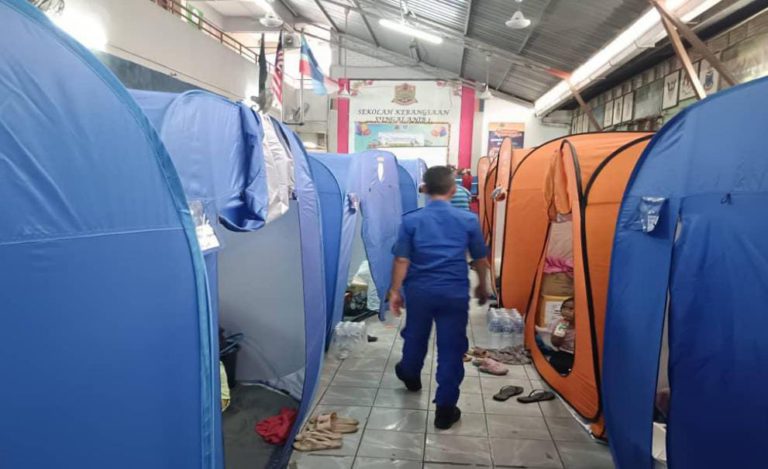 Angka mangsa air pasang besar di Sabah terus menurun, hanya satu PPS dibuka