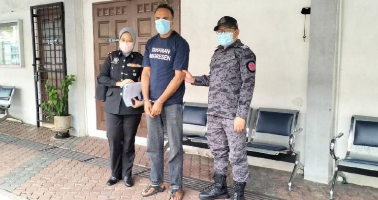 Tinggal lebih masa lebih 10 tahun, Warga Pakistan didenda 50,000, Penjara