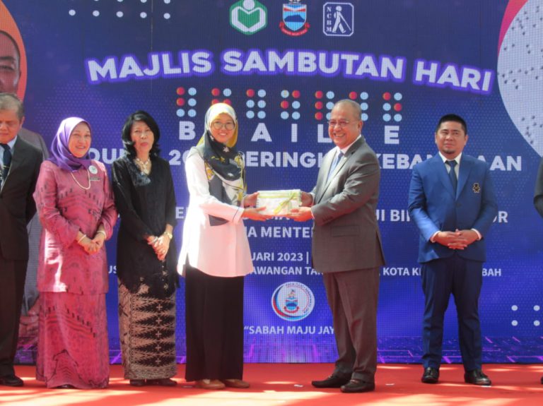 Kerajaan negeri komited bantu OKU dan OKU penglihatan di Sabah