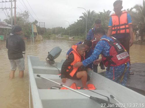 Mangsa banjir di Sabah lepasi angka 10,000 orang