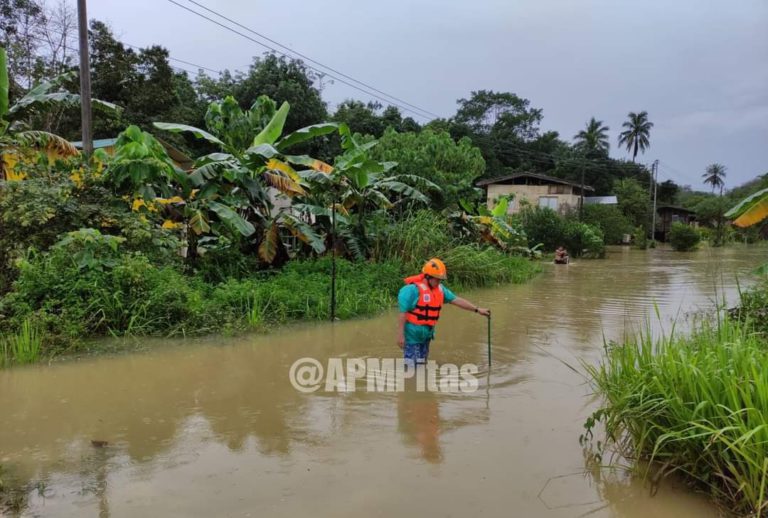 Banjir: 65 mangsa dipindahkan di Paitan, Sabah