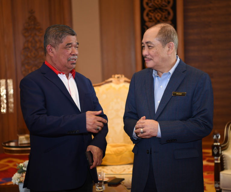 Ketua Menteri terima kunjungan Mat Sabu