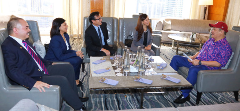 Hajiji terima kunjungan Pengerusi Negara Shell Malaysia