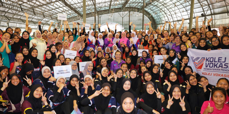 Membudayakan sukan bola jaring dari akar umbi – Juliah