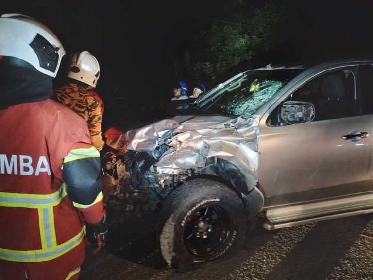 Tiga maut dalam nahas jalan raya di Lahad Datu