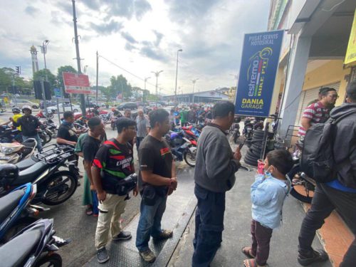 Bengkel motosikal tawar tayar harga Rahmah RM5, ringankan beban pengguna