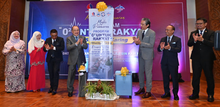 Program O2 bantu rakyat kurang mampu perlu bantuan peralatan oksigen