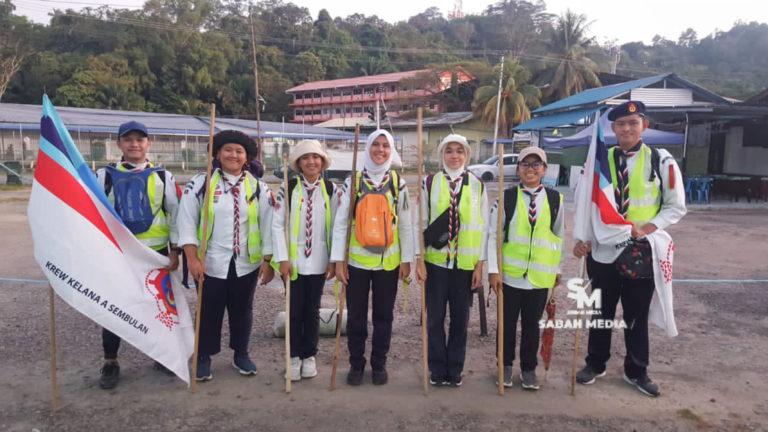 Tujuh Pengakap Kelana A Sembulan berjaya tamatkan Misi Pengembaraan Berjalan Kaki 60KM