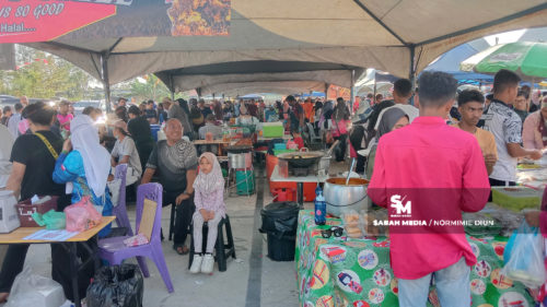 Sambutan sangat baik hari pertama Bazar Ramadan di Palm Square, Kinarut